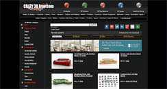 Desktop Screenshot of crazy3dfree.com